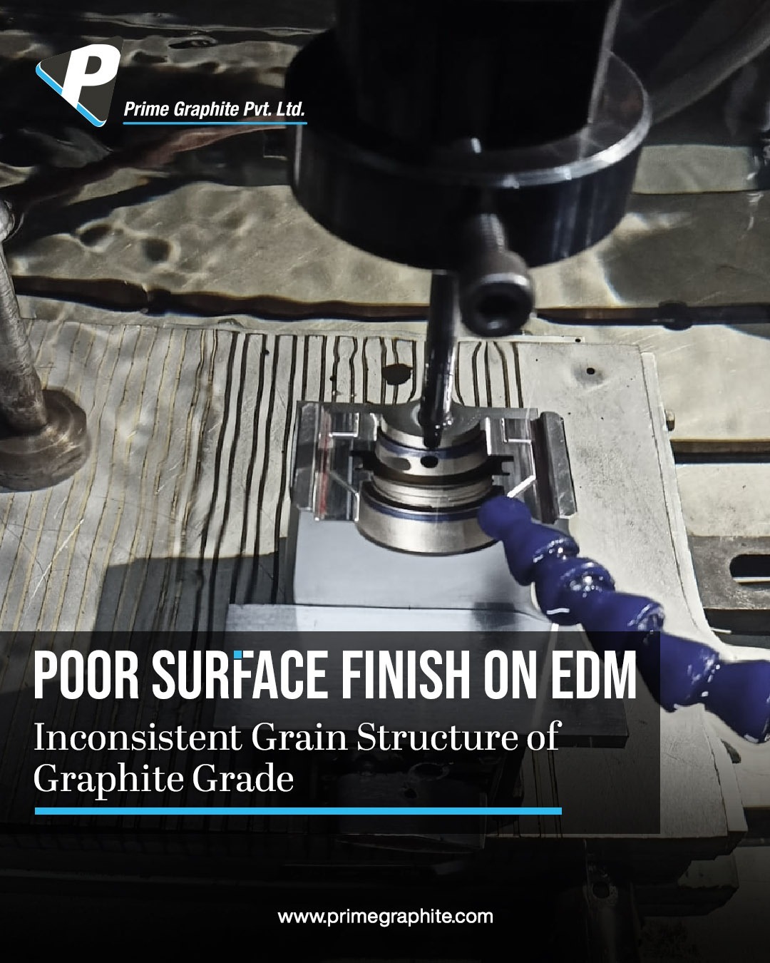 High quality graphite blocks for EDM machining stacked on pallets showing importance of graphite material in manufacturing